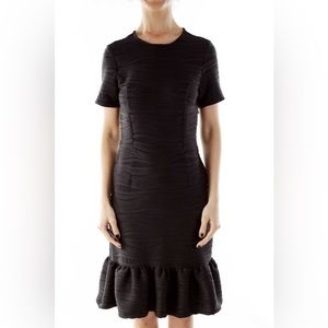 Opening Ceremony Wavy Umbrella Ruffle Dress Black Size XS